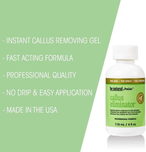 ProLinc Callus Eliminator - Fast Acting Formula for Smooth Feet | 4 Fl Oz