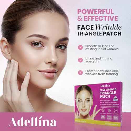 New Anti Facial Wrinkle Patches: Anti Wrinkle Patches Overnight - Smile Line Pathces - Facial Wrinkle Patche for Forehead, Smile Line, Under Eye 144 Pcsx 1Pack