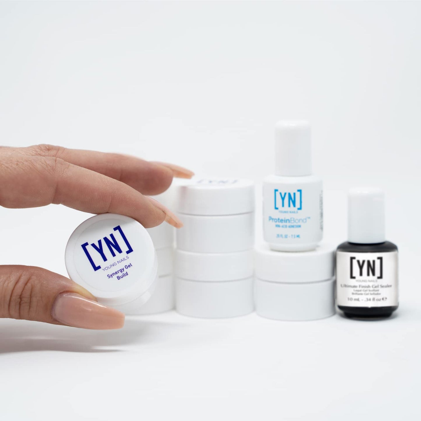 Young Nails Professional Nail Kit - Complete Starter Set for Beginners & Pros | Home Use Accessories
