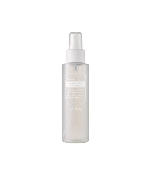 DearKlairs Fundamental Ampoule Mist - 75% Green Tea Face Toner Spray for Dewy Glow | 4.22 Fl Oz