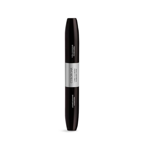 Colorbar Lash Illusion Mascara Duo - Lengthening & Volumizing Formula - Clump-Free, Non-Flaking - Black - 0.27 oz