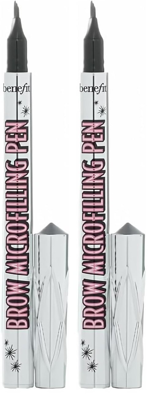 Benefit Brow Microfilling Pen - Medium Brown #3.5 | 0.02 Ounce (Pack of 2) for Effortless Brows