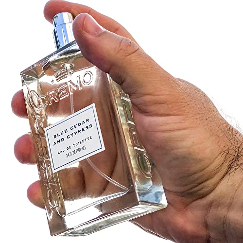 Cremo Silver Water & Birch Cologne Spray, A Crisp Scent with Notes of Forest Moss, Lavender and White Birch, 3.4 Fl Oz