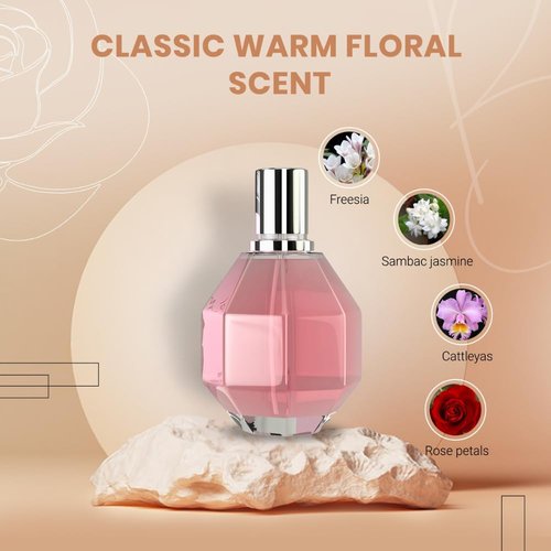 **Sandora Fragrances Floral Boom Women's Perfume - Floral Notes with Bergamot & Osmanthus | 3.4 fl oz**