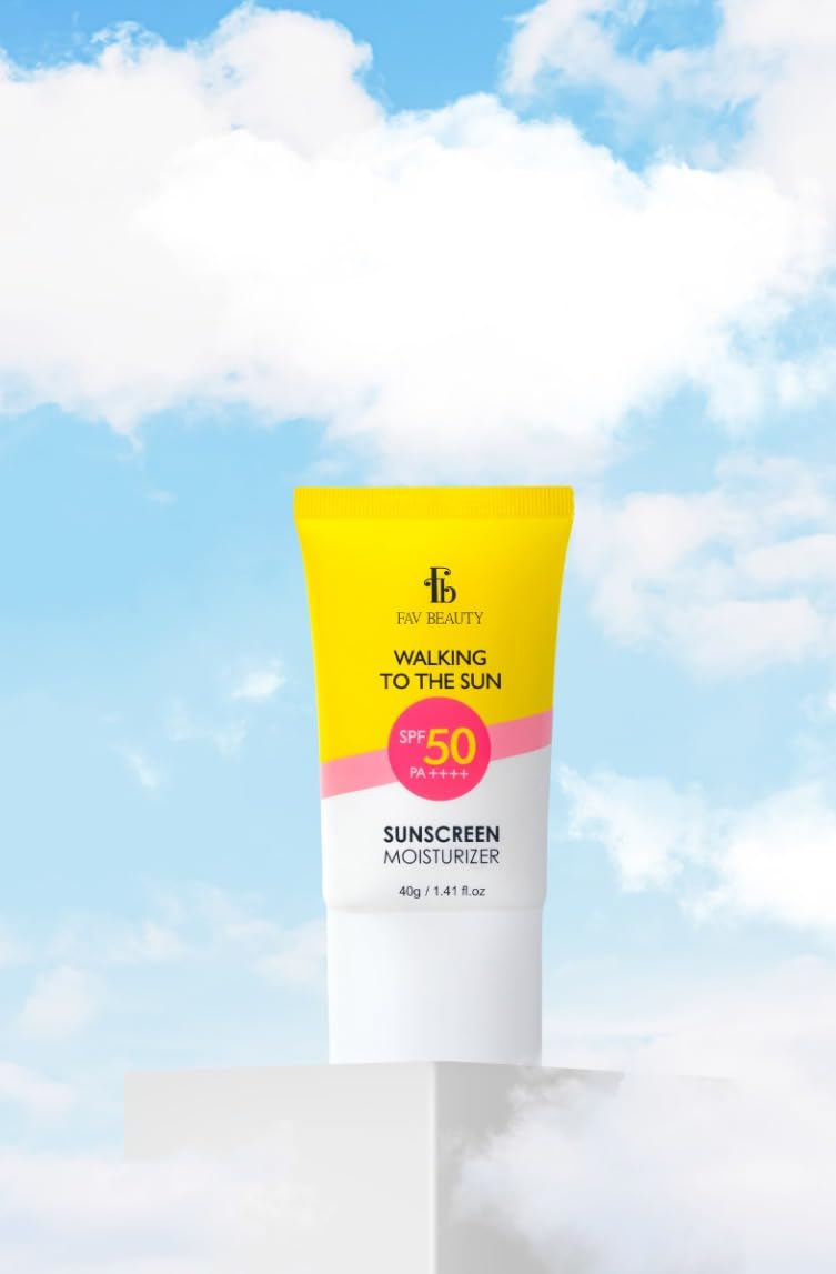 FAY BEAUTY SPF 50 PA++++ Sunscreen Moisturizer - Lightweight Protection, 1.41 fl oz