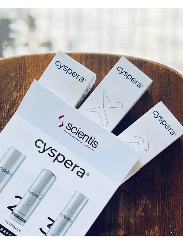 Cyspera Intensive Pigment Correction System - Enhance Skin Tone & Health | 3-Step Daily Routine
