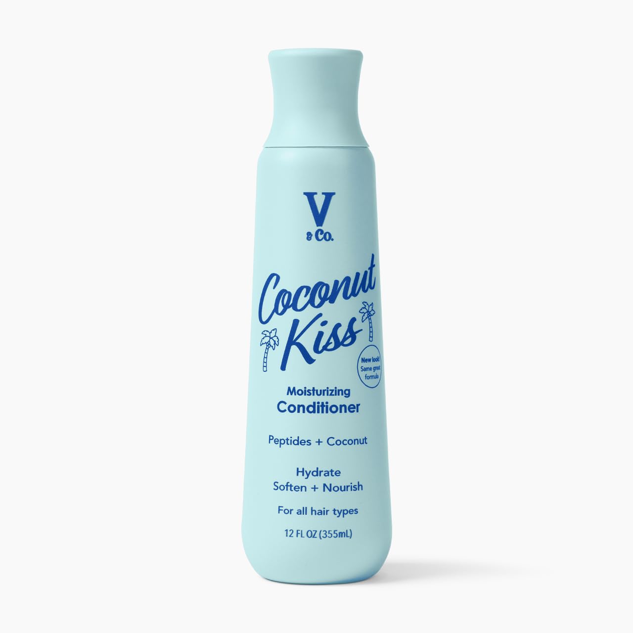 V&Co. Moisturizing Conditioner - Sulfate-Free, Color Safe Formula with Peptide Technology | 12 Oz.