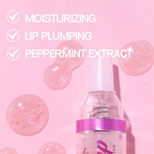 3PCS Plumping Lip Oil With Chili Extract - Fuller Lips Instantly! Ultra-Hydrating & Nourishing, Glossy Finish Lip Glow Oil, Lip Plumping Booster Plump, Smooth, Define Your Lips Naturally (#01#02#04)