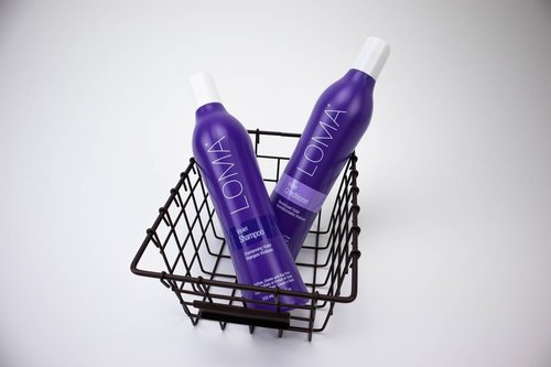 Loma Hair Care Violet Shampoo, Vanilla Bean/Blood Orange, 12 Fl Oz