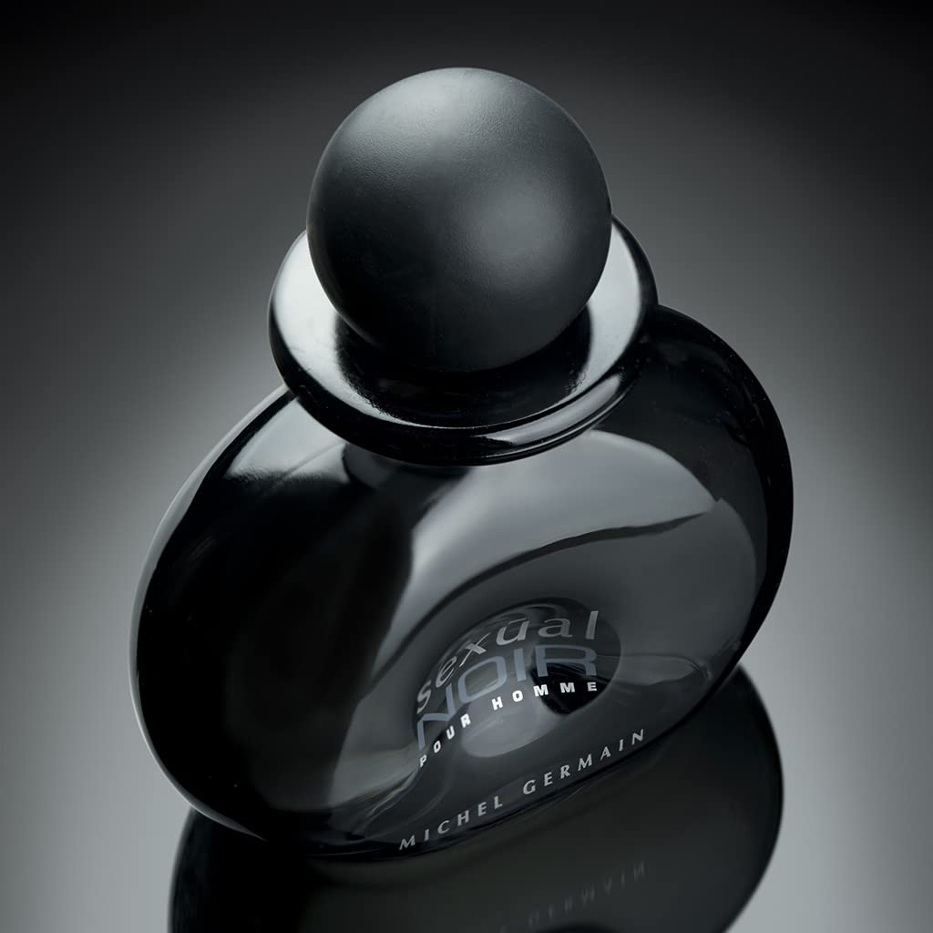 Sexual Noir Pour Homme Eau de Toilette Spray - Invigorating Bergamot & Grapefruit Notes | 3.4 oz