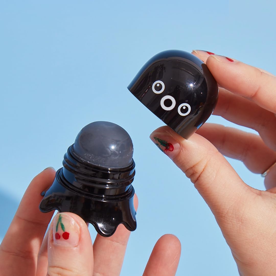 TONYMOLY Tako Pore Blackhead Scrub Stick Duo Set – Deep Pore Charcoal Exfoliator for Nose & T-Zone, Solid Stick with Marine Extracts, Tea Tree Oil & Cellulose Beads (2 Count)