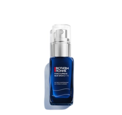 Biotherm Force Supreme Blue Serum for Men - 35 Nutrients for Skin Regeneration & Firmness | Pro-Retinol & Peptides