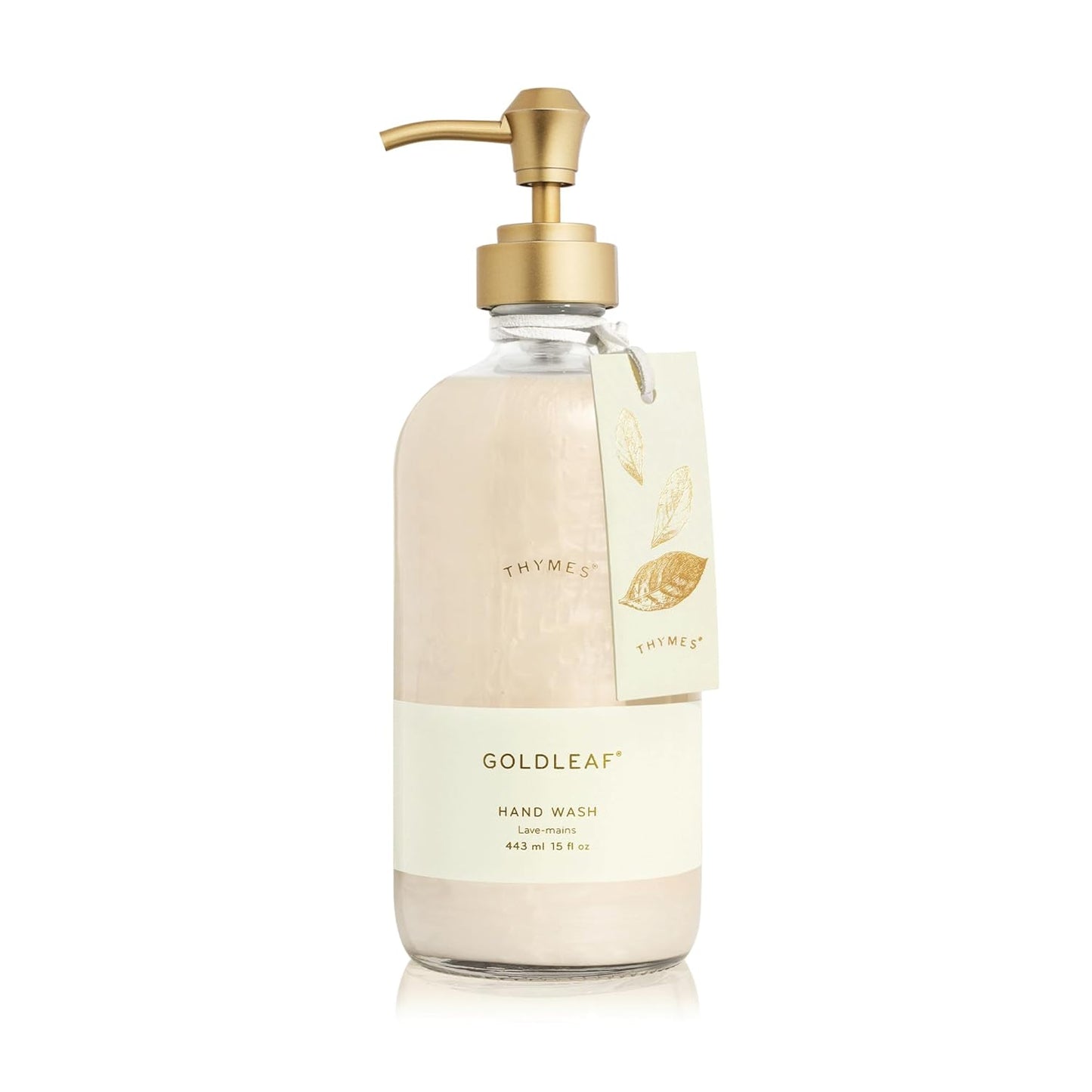 Thymes Goldleaf Large Hand Wash - Luxurious Moisturizing Formula - 15 Fl Oz