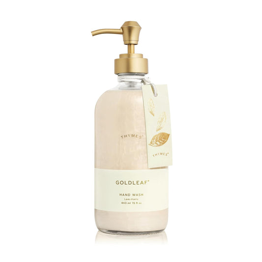 Thymes Goldleaf Large Hand Wash - Luxurious Moisturizing Formula - 15 Fl Oz
