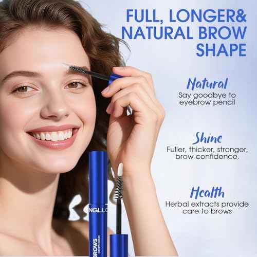 Eyebrow Growth Serum Plant Extracts Brows Growth Serum for Women Regrowth Eyebrow Hair Growth Thicker, Longer, Fuller -5ml