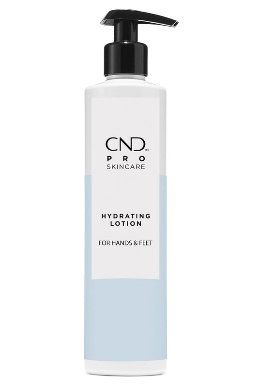 CND Pro Skincare Hydrating Lotion for Hands and Feet, Natural Origin Shea Butter and Avocado Oil Formula, 10.1 Fl Oz
