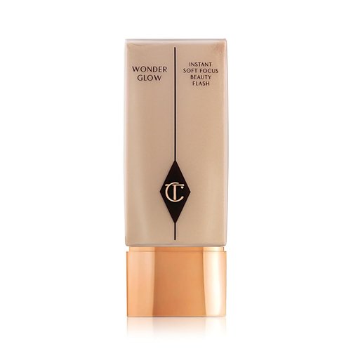 Charlotte Tilbury Wonderglow Face Primer - Illuminating Hydrating Primer for Soft-Focus & Dewy Finish - Infused with Hyaluronic Acid & Rosehip Oil