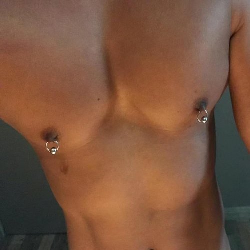 AM RONG MAGIC Professional Body Piercing Kit for Nipple/Belly Button/Lip/Tongue/Ear/Nose, Self Nipple Piercing Gun Kits, Body Piercing Needle Tool Kits Stainless Steel for Women Female (white-nipple piercing kit)