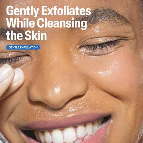 Exfoliating Face Wash, Extra Gentle Daily Face Scrub, Gently Exfoliates & Cleanses, For All Skin Types, Non-Irritating & Hypoallergenic, Suitable For Sensitive Skin, 6 Fl Oz, Pack of 2