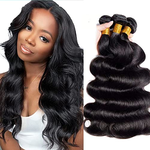 Body Wave Bundles Human Hair 22 22 22 Inch Human Hair Bundles Body Wave 3 Bundles Unprocessed Brazilian Virgin Hair Extensions