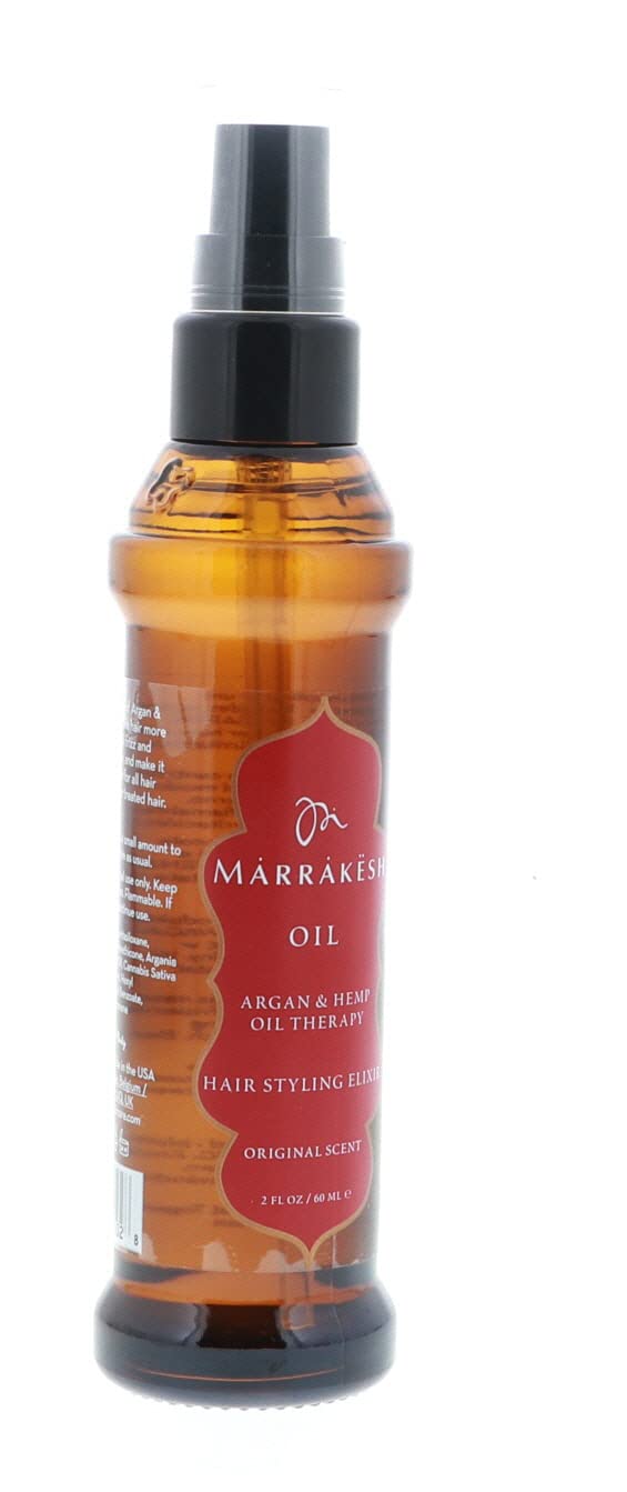 Ula-Style Marrakesh Oil Hair Styling Elixir - Nourishing Formula for Healthy Shine | 2 Oz