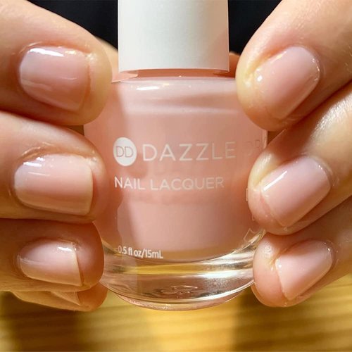 Dazzle Dry Mini Kit - 4 Step System for Soft Creamy Pink with Diamond Dust Shimmer | 5 Piece Set