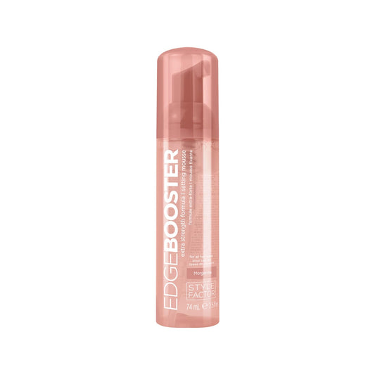 Style Factor EDGE BOOSTER Extra Strength Mousse - Frizz Control & Volume - 2.5oz Morganite for Curly Hair