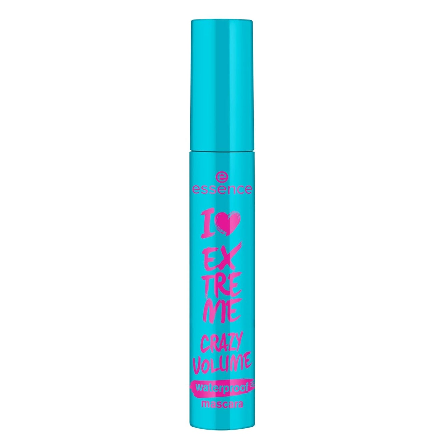 Essence | I Love Extreme Crazy Volume Waterproof Mascara - Volumizing, Long-Lasting & Vegan | Paraben-Free, Alcohol-Free, Microplastic-Free