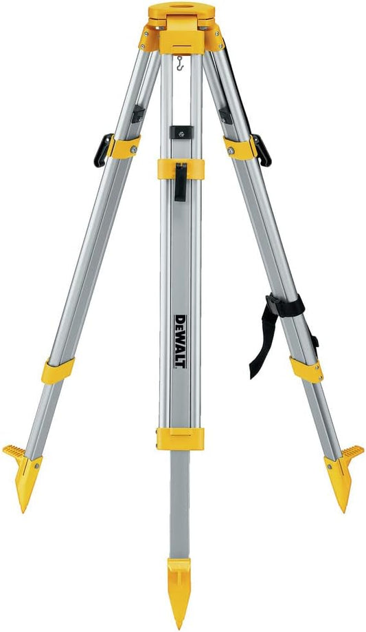 DEWALT Heavy-Duty Tripod Stand - Built-In Strap for Easy Jobsite Transport (DW0737)