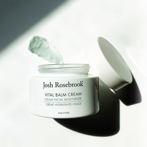 Josh Rosebrook Vital Balm Cream - High-Performance Facial Moisturizer for All Skin Types | 22mL (.75 Oz)