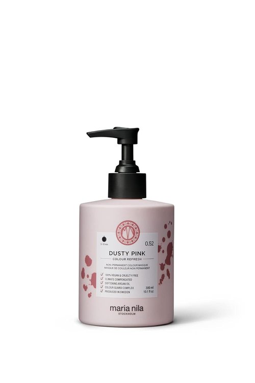 Maria Nila Colour Refresh - Dusty Pink Hair Mask | 10.1 Fl Oz | 100% Vegan & Sulfate-Free