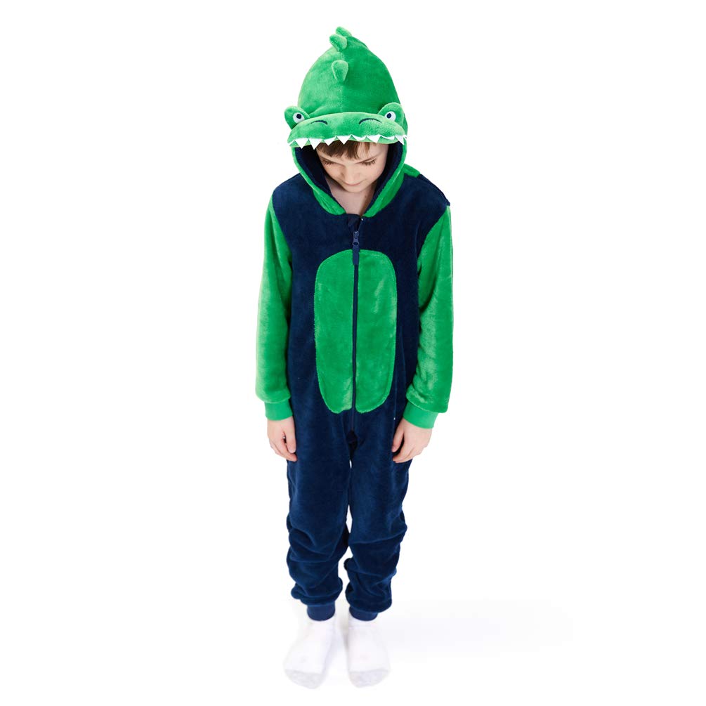 COSUSKET Dinosaur Costume for Kids, Child Onesie Pajamas Cosplay