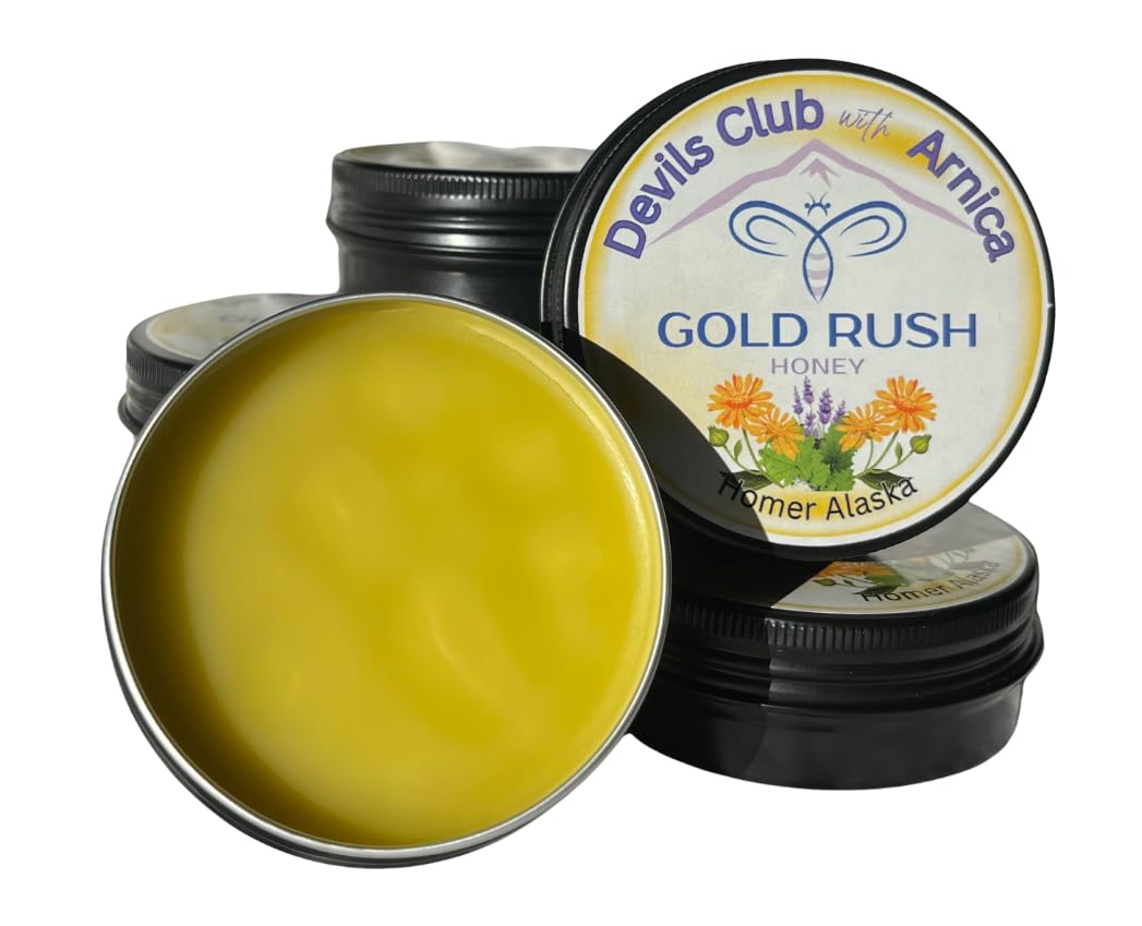Devil's Club Salve | Arnica Balm | Devil's Club Salve with Arnica 2X Strength | Skin, Muscle and Joint Soothing from Nature