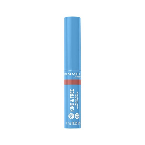 Rimmel Kind & Free Tinted Lip Balm - Apricot Beauty Shade | Hydrating Formula, 1.7g (0.05 oz)