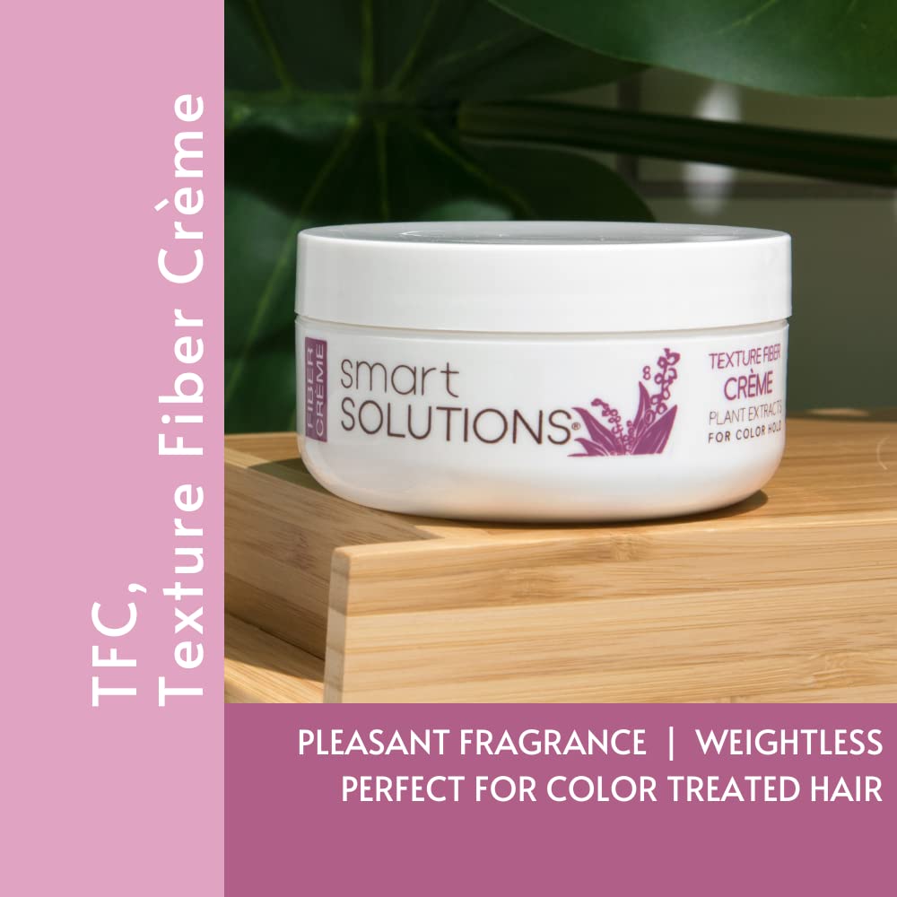 SMART SOLUTIONS Texture Fiber Creme - Ultra Control for Short Hair | 2 oz with Natural Shine