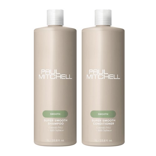 Paul Mitchell Super Skinny Duo Set - Smooth & Soften Hair | 33.8 Fl Oz Bottles