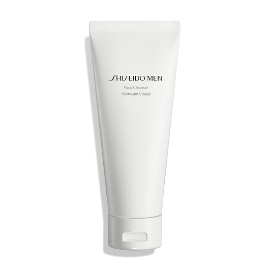 Shiseido Men Face Cleanser - 2-in-1 Cleanser & Shaving Cream - 125 mL for Clean, Energized Skin