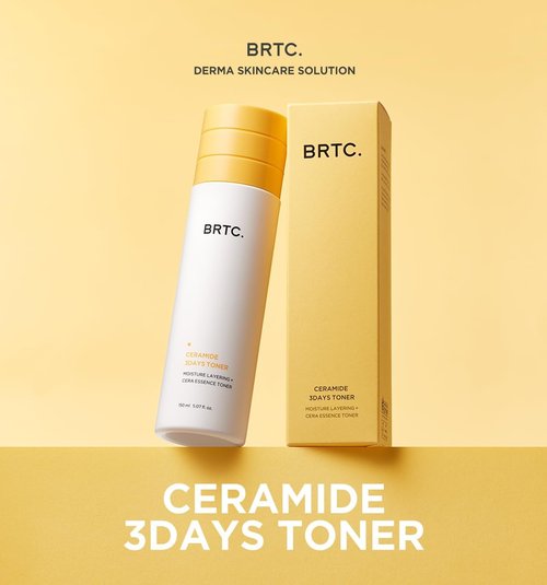 BRTC Ceramide Toner - Deep Moisture Solution for Dry & Dull Skin | Korean Skincare (150ml, 5.70 fl. oz)