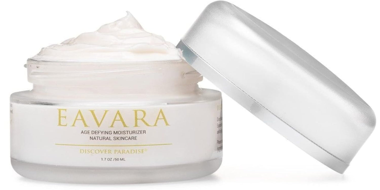 Skiennix Anti-Aging Face Moisturizer - Natural Firming Cream with Hyaluronic Acid & Shea Butter for All Skin Types