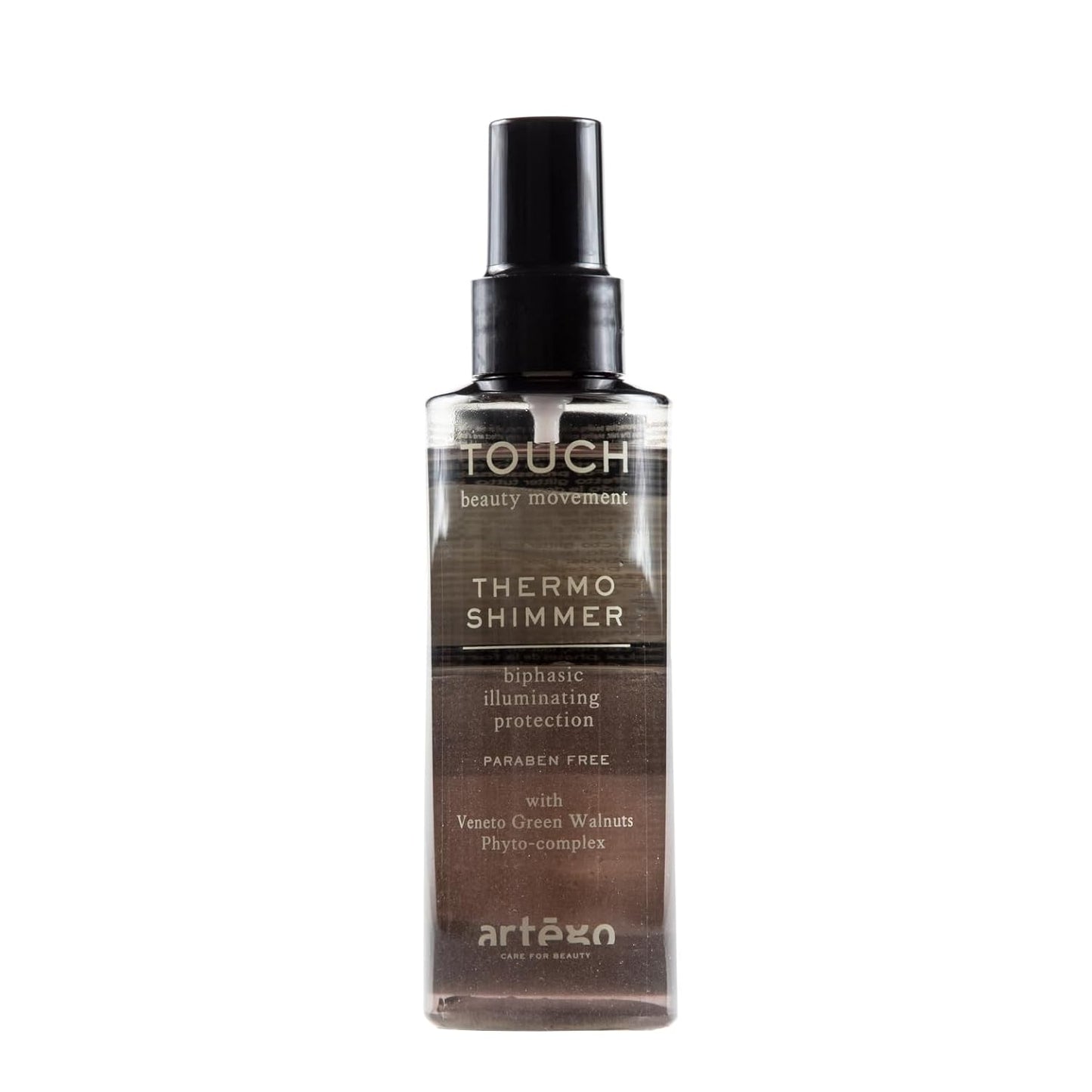 Artègo TOUCH Thermo Shimmer Spray - 5.1 oz Biphasic Heat Protection & Shine for Smooth, Glossy Hair
