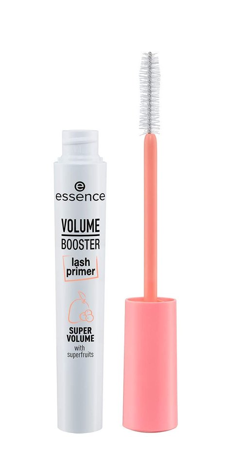 Essence Volume Booster Lash Primer Mascara - Nourishing Mango Butter & Acai Oil | White | Vegan & Cruelty-Free