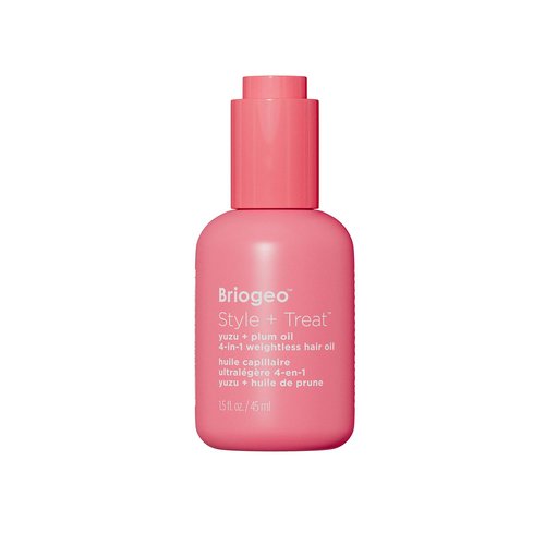 Briogeo Style + Treat 4-in-1 Weightless Hair Oil - Silicone-Free Heat Protectant & Frizz Control | Vegan, 1.5 oz