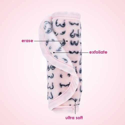 MakeUp Eraser - Erase All Makeup With Just Water | Waterproof Mascara, Eyeliner & More (Boobies)