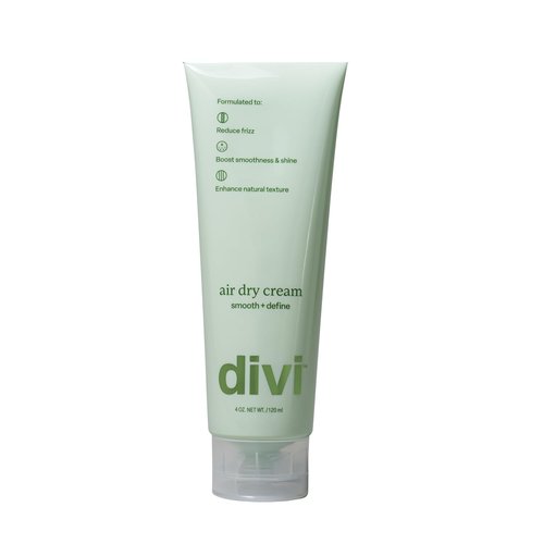 Divi Air Dry Styling Cream - Smooths & Defines Curly, Wavy, Frizzy Hair | 4 Oz