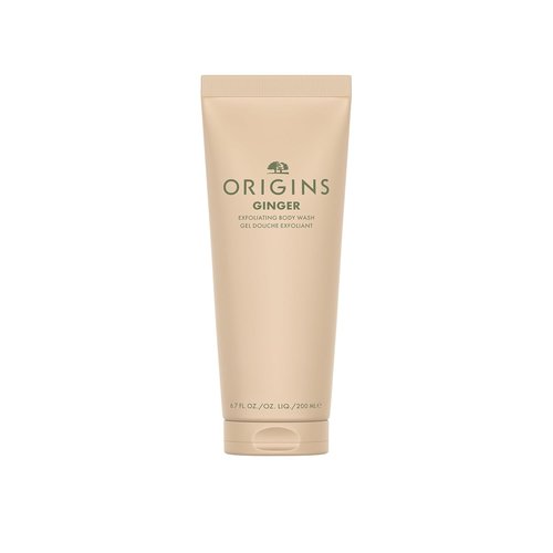 Origins Ginger Exfoliating Body Wash - Invigorating Cleanser with Bamboo & Walnut | 6.7 Fl Oz