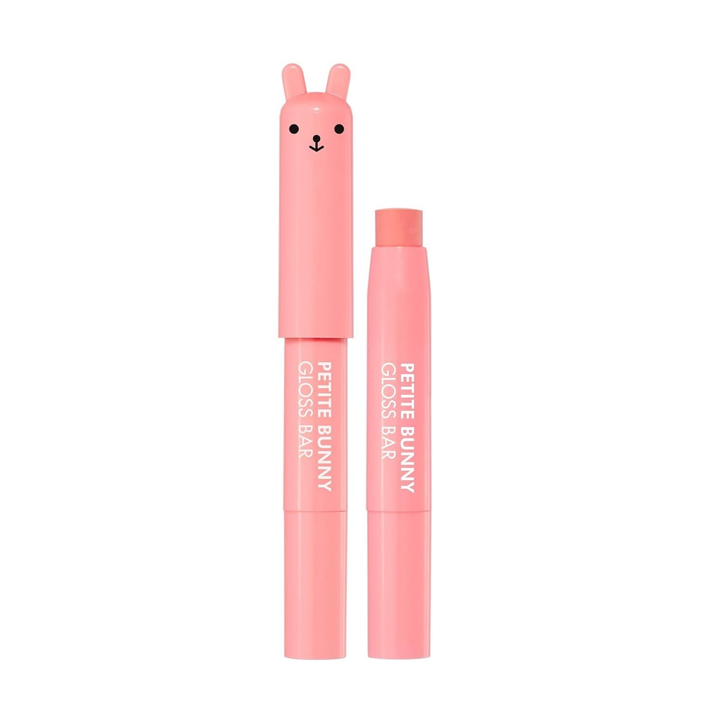 TONYMOLY Petit Bunny Lip Gloss - Juicy Cherry, Long-Lasting & Moisturizing, Vitamin E Enriched