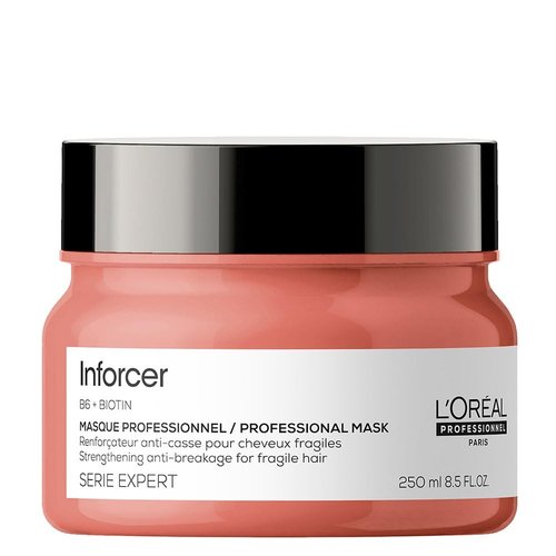 L'Oréal Professionnel Paris Inforcer Mask - Strengthens Weak Hair, Prevents Breakage | With Biotin & Vitamin B6