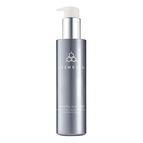 COSMEDIX Crystal Cleanse Facial Cleanser - Deep Cleaning & Hydrating Cream for All Skin Types