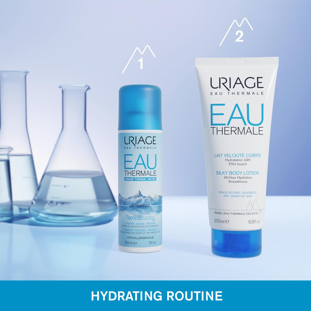 Uriage Face Mist - 100% Pure Thermal Water | Hydrates & Soothes for All Skin Types - 6.7 oz