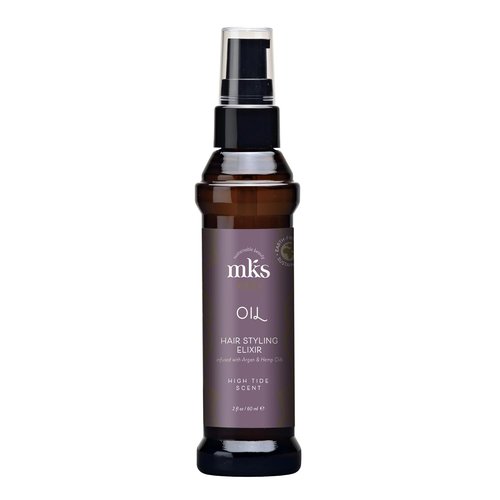 MKS Eco Oil - Hair Styling Elixir with Moroccan Argan & Hemp Seed Oil - Nourish & Control Frizz | Vegan & Cruelty-Free